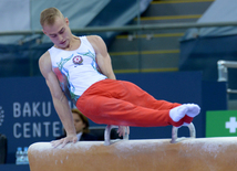 Bakıda idman gimnastikası üzrə Dünya Kuboku yarışlarının ilk günü start götürüb. Azərbaycan, 19 fevral, 2016